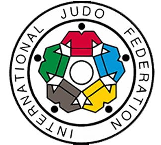 International Judo Federation logo – Jiu Jitsu San Diego, CA Official International Judo Federation logo with colorful interlocking shapes representing unity, diversity, and global judo collaboration – Jiu Jitsu San Diego, CA
